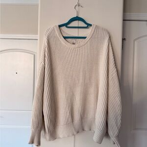 Cream Sweater 4X - Target